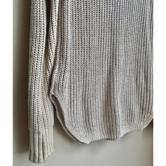 Silence + Noise (Urban Outfitters) Cream Knit Turtleneck - Picture 6 of 7